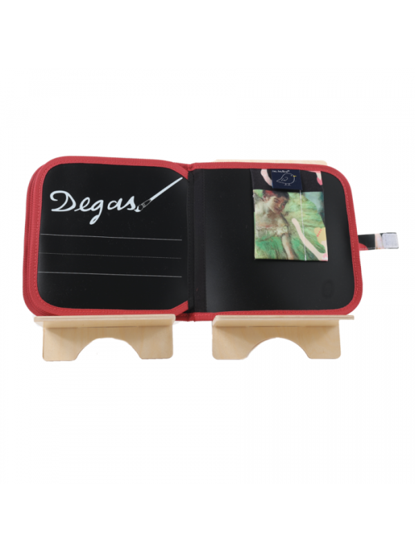 Carte de colorat pentru copii, reutilizabila - Degas - Color It & Go erasable book - Degas