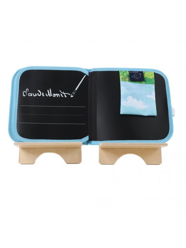 Carte de colorat reutilizabila pentru copii - Monet - Color It & Go erasable book - Monet