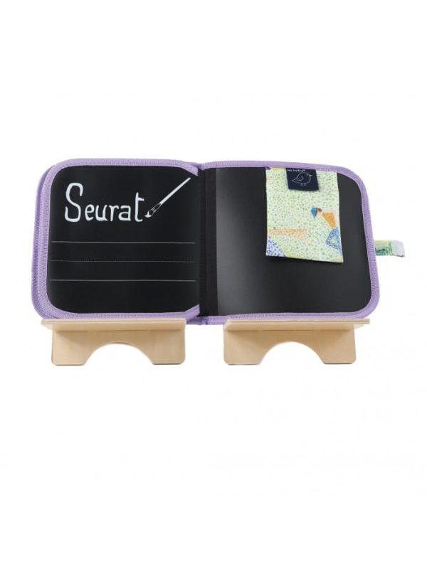 Carte de colorat reutilizabila pentru copii - Seurat - Color It & Go erasable book - Seurat