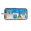Carte reutilizabila pentru copii, desen/colorat - Colectia "Cities of Wonder" - Paris