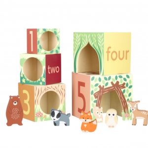 Cuburi de stivuit, Orange Tree Toys
