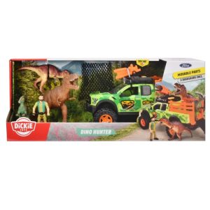 dickie-dino-hunter-set-masinuta-si-figurine-761564.jpg Dickie dino hunter set masinuta si figurine