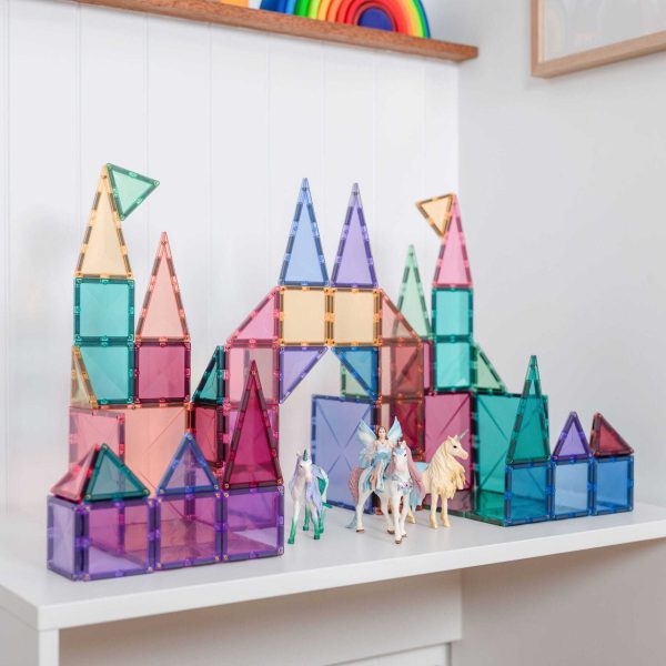 dsc_60621-scaled-1.jpg Set de constructie magnetic, Connetix, Pastel Starter Pack 64 pc