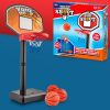 Moving hoop shoot game