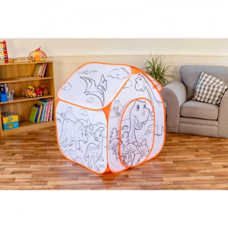 e55019_800.jpg Colour your own play tent - Dinosaur