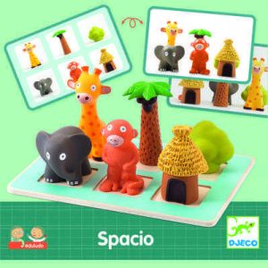Eduludo spatiu, Djeco
