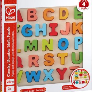 Hape Puzzle Alfabet Chunky
