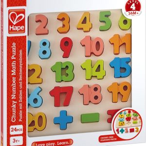 Hape Puzzle Matematica Chunky