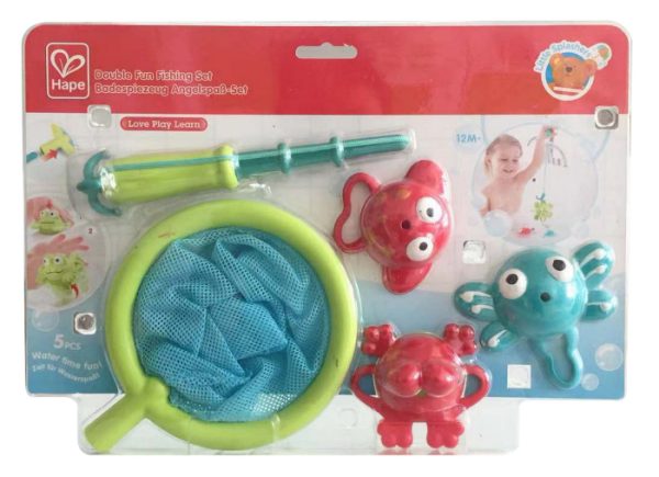 Hape Set de Pescuit - Distractie Dubla