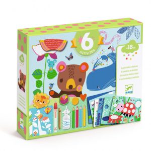 Joc creativ soricelul si prietenii sai cu 6 activitati,+18 luni
