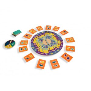 Joc de asociere si viteza-Dinner Spinner,+6 ani