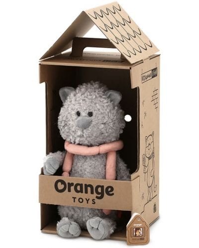 Pisoi de plus - Buddy the Cat with sausages 25 - Orange Toys