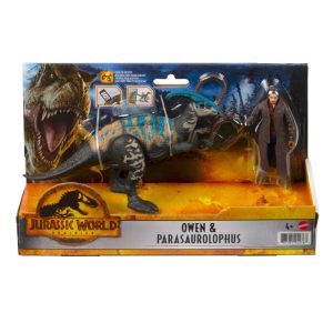 Jurassic World Dominion Set Owen si Parasaurolophus