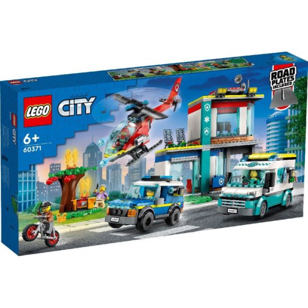 lego-city-centru-pentru-vehicule-de-urgenta-60371-378828.jpg LEGO City Centru pentru Vehicule de Urgenta 60371