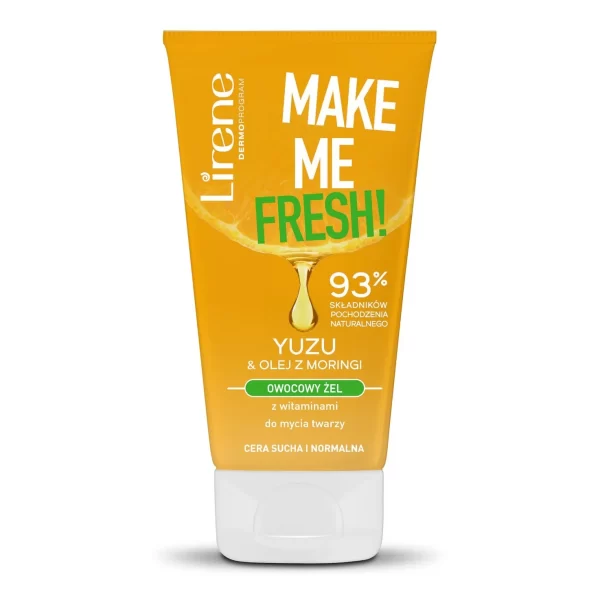 lirene-make-me-gel-de-curatare-faciala-make-me-yuzu-150ml-451878.webp Lirene Make Me - Gel de curatare faciala Make Me, Yuzu, 150ml