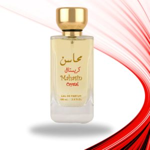 mahasincrystal.jpg Parfum arabesc Lattafa Mahasin Crystal, apa de parfum 100 ml, femei