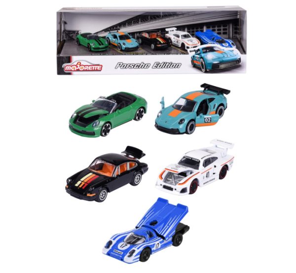 majorette-set-5-masinute-metalice-porsche-7-5cm-007465.jpg Majorette set 5 masinute metalice porsche 7.5cm