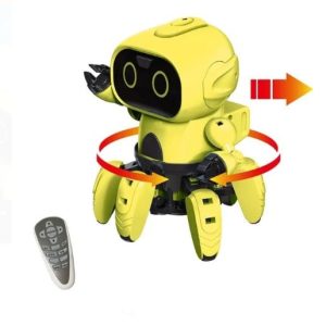 mini-robot-interactiv-de-construit-6-picioare-ecran-led-senzor-de-miscare-si-sunet-ama-301-569137.jpg Mini Robot interactiv de construit, 6 picioare, ecran Led, senzor de miscare si sunet, AMA