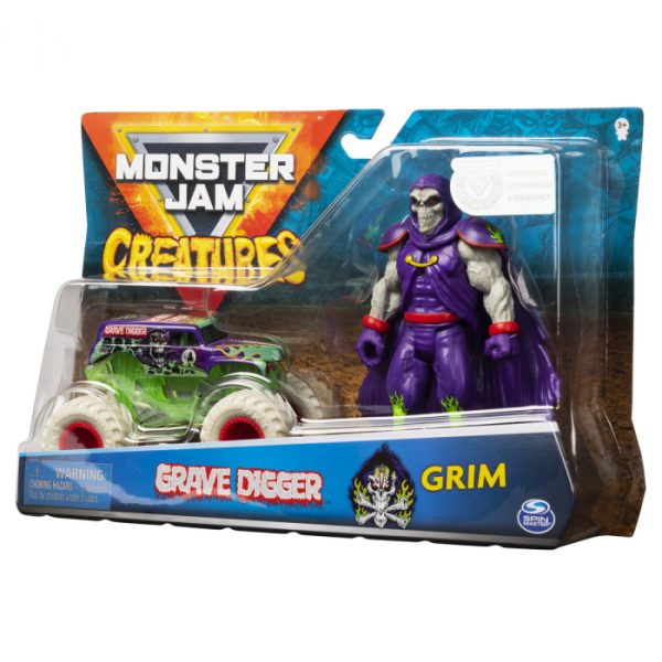 Monster Jam Macheta Groparul si Grim