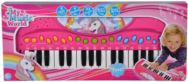 Orga Unicorn My Music World 42cm Roz