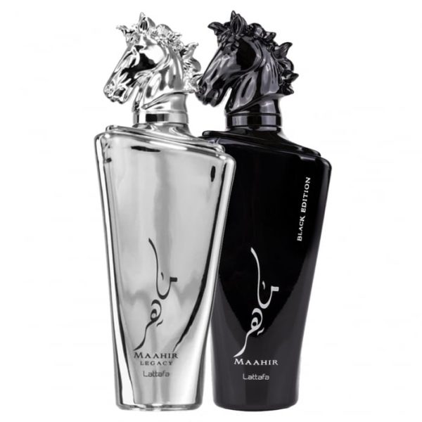 Pachet 2 parfumuri, Maahir Legacy 100 ml si Maahir Black 100 ml