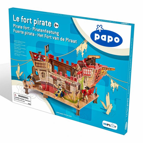 papo-figurina-puzzle-3d-corabie-pirati-176975.jpg Papo - Figurina Puzzle 3D Corabie Pirati