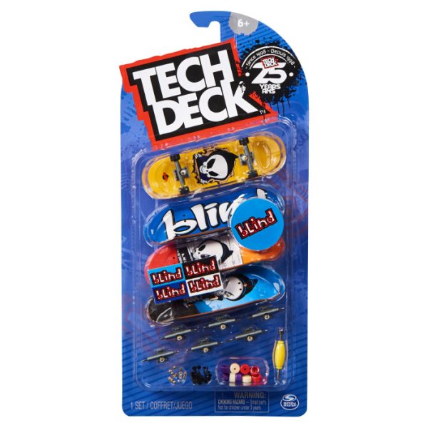 tech-deck-pachet-4-piese-fingerboard-blind-9-6cm-263629.jpg Tech Deck Pachet 4 Piese Fingerboard Blind 9.6cm