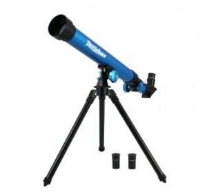 Telescop Power Astronomical cu trepied 40mm, 25 50 grade, Albastru