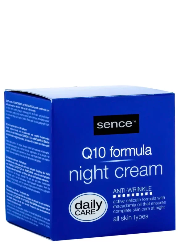 Sence Beauty Crema antirid de noapte 50 ml Q10 All skin types