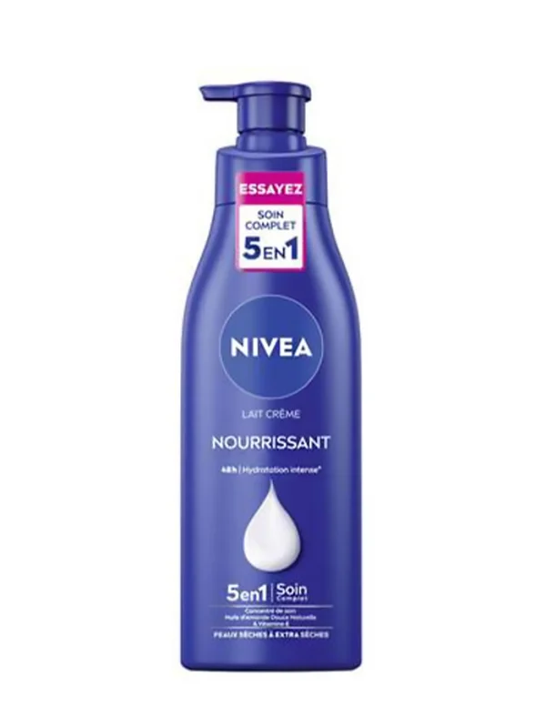 Nivea Lotiune de corp cu pompa 250 ml 5in1 Nourishing cream Milk