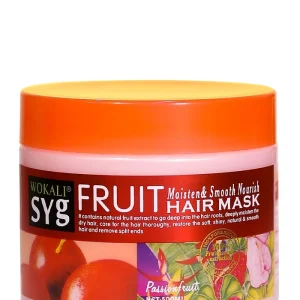 0024004.webp Wokali Masca de par 500 ml Passionfruit Moisten&Smooth Nourish