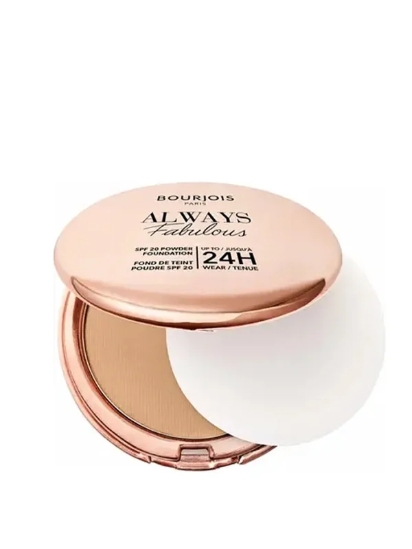 Bourjois Pudra pentru fata 7 g SPF 20 Always Fabulous 425 Honey Miel