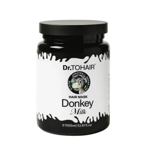0024665.webp Dr.Tohair Masca de par cu lapte de magarita, keratina si colagen 1000 ml Donkey Milk