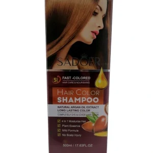 Sadoer Sampon pentru colorarea parului 500 ml Chestnut Brown