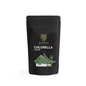 Chlorella Pulbere 100% Naturală, 150g | Golden Flavours