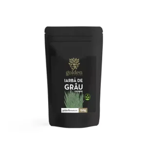 Iarbă de Grâu Pulbere 100% Naturală, 150g | Golden Flavours