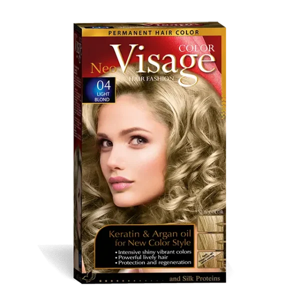 Visage Vopsea de par Neo Keratin & Argan Oil 04 Light Blond
