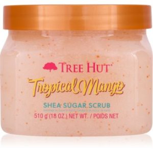 Tree Hut Shea Sugar Scrub Tropical Mango exfoliant din zahar unt de shea