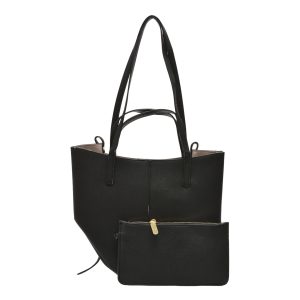 Geanta FLAVIA PASSINI neagra, 61632, din piele ecologica