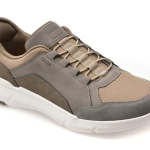 0a3c06dbf07b3daafb411766c3d34c8ee144ee7a209b4c81c3cc9cf3777b4c0d.jpeg Pantofi sport GEOX gri, U659KA, din piele ecologica