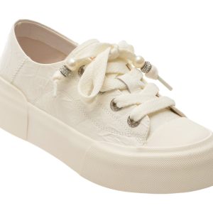 Pantofi sport FLAVIA PASSINI albi, 9086, din piele naturala