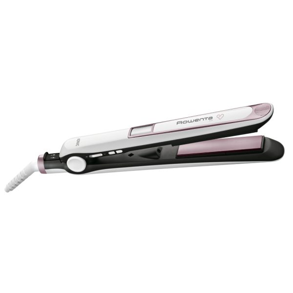 Placa de par Rowenta Premium Care 7/7 SF7460F0  setare temperatura 130° - 200°C  generator de ioni  invelis Cashmere Keratin cu ulei de argan  incal