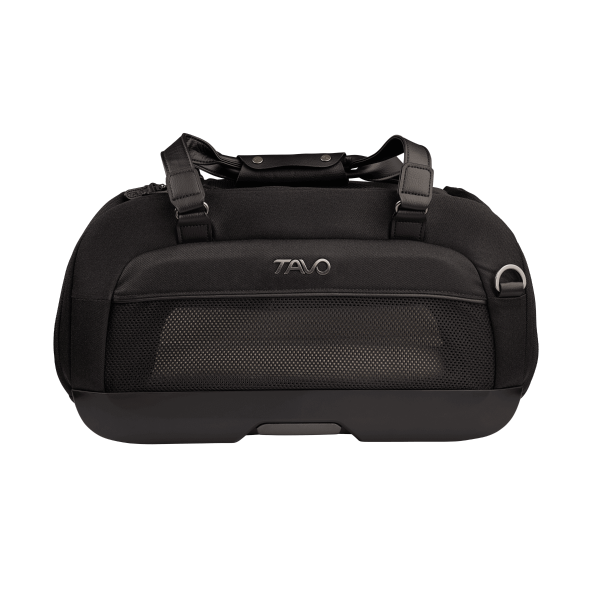 1-tavo_dupree_2_onyx_front_usgl_1800x1800_2.png Sistem de transport si protectie Avion/Auto pentru Animale de Companie tip geanta Tavo Dupree II cu sistem de prindere Isofix, Onyx