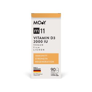 1.Pozaprodus_m11_7d113941-8367-48ac-b6a1-eb78d7bbbf44_1200x1200.jpg m11 Vegan Vitamin D3 2000 IU from lichen, 90 tablete, 45 g, Molecules of Youth, natural - Default