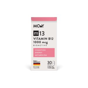 1.Pozaprodus_m13_16043be4-1f75-450b-9733-bf975f63e3f9_1200x1200.jpg m13 Bioactive B12 1000 mcg, 30 tablete, 8 g, Molecules of Youth, natural - Default