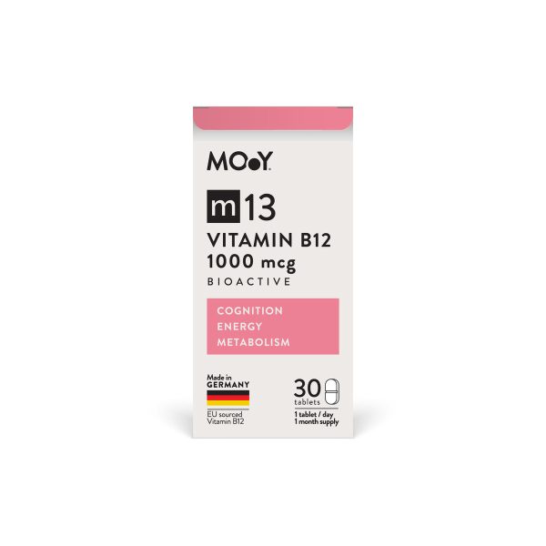 m13 Bioactive B12 1000 mcg, 30 tablete, 8 g, Molecules of Youth, natural - Default