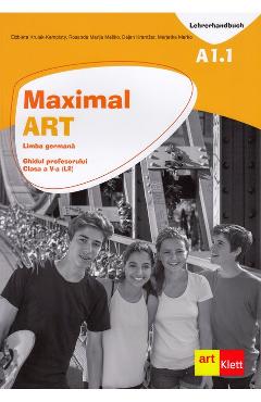 10890851-1-small-1.jpg Maximal ART A1.1 - Limba germana - Clasa 5 L2 - Ghidul profesorului - Elzbieta Krulak-Kempisty