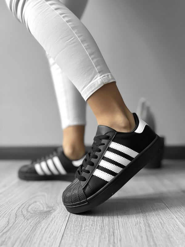 Adidasi dama casual negri 12105 T57-1