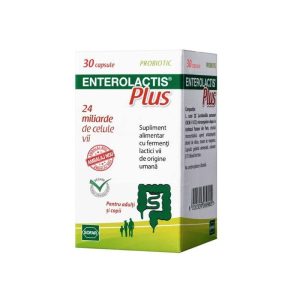 Enterolactis Plus 24 miliarde, 30 capsule, Sofar