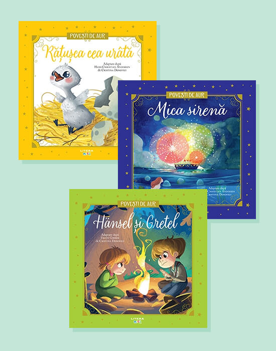 Pachet 4 Povesti de aur (3 volume)